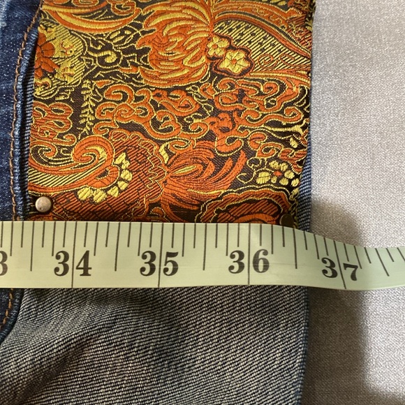 Girlfriend patchwork ankle jeans - Picture 15 of 16